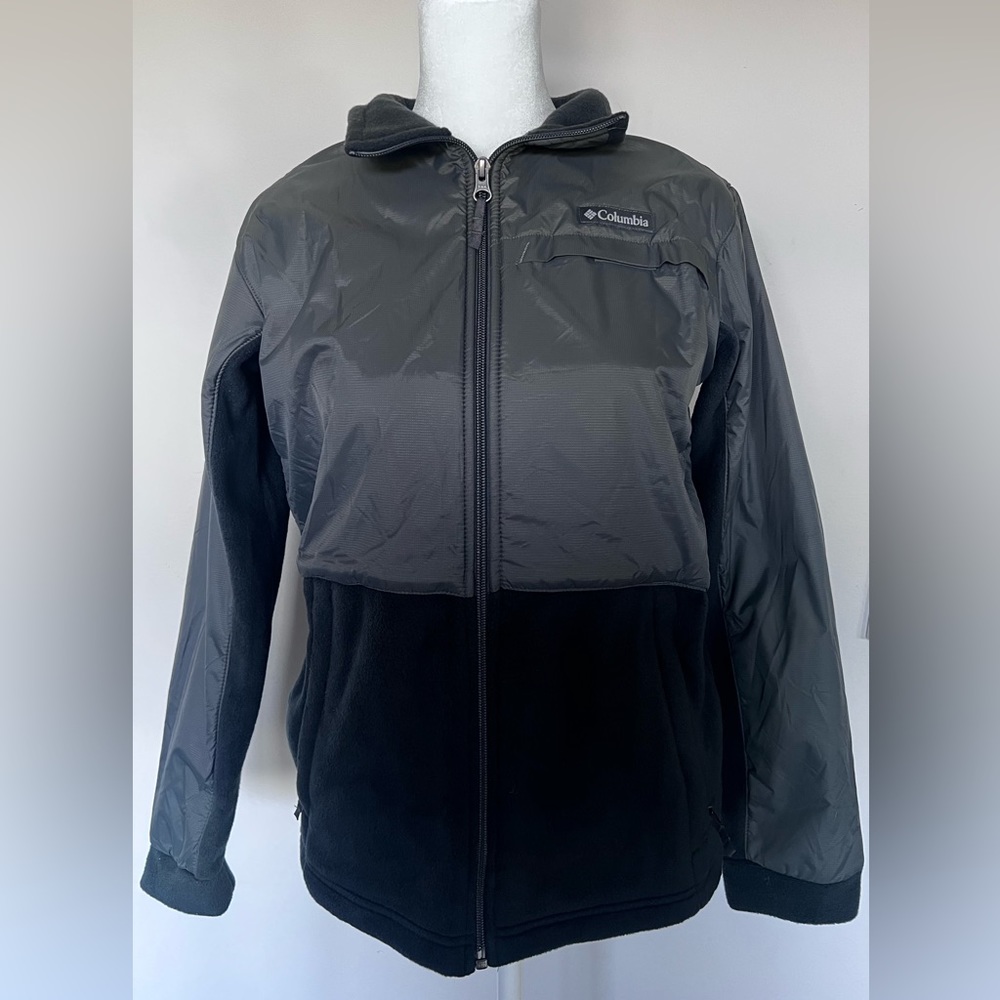 BNWOT Boys Columbia Fleece/ Nylon Jacket Size Large 14/16